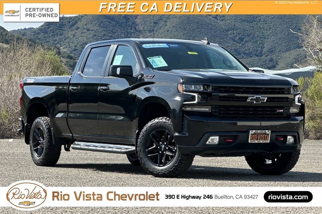 2021 Chevrolet Silverado 1500 LT Trail Boss — Pickup Truck — 72,480 mi — Buellton, CA