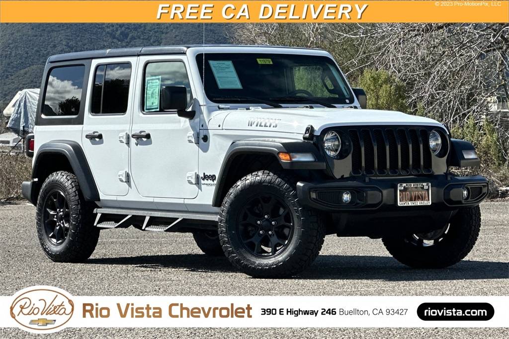 2021 Jeep Wrangler Willys Sport — SUV — 31,435 mi — Buellton, CA