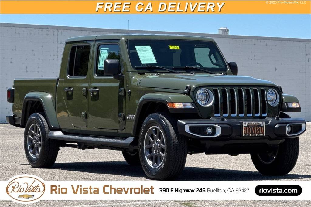 2022 Jeep Gladiator Overland — Pickup Truck — 8,080 mi — Buellton, CA