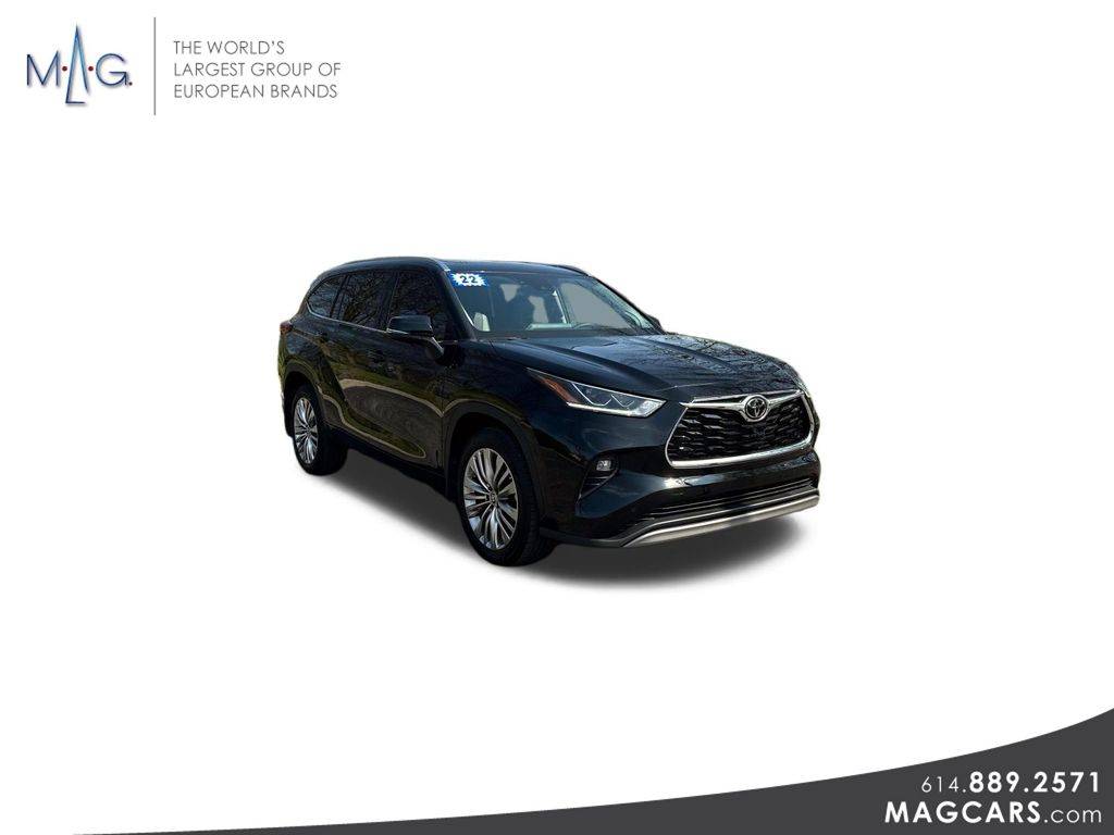 2022 Toyota Highlander Platinum — SUV — 75,736 mi — Dublin, OH