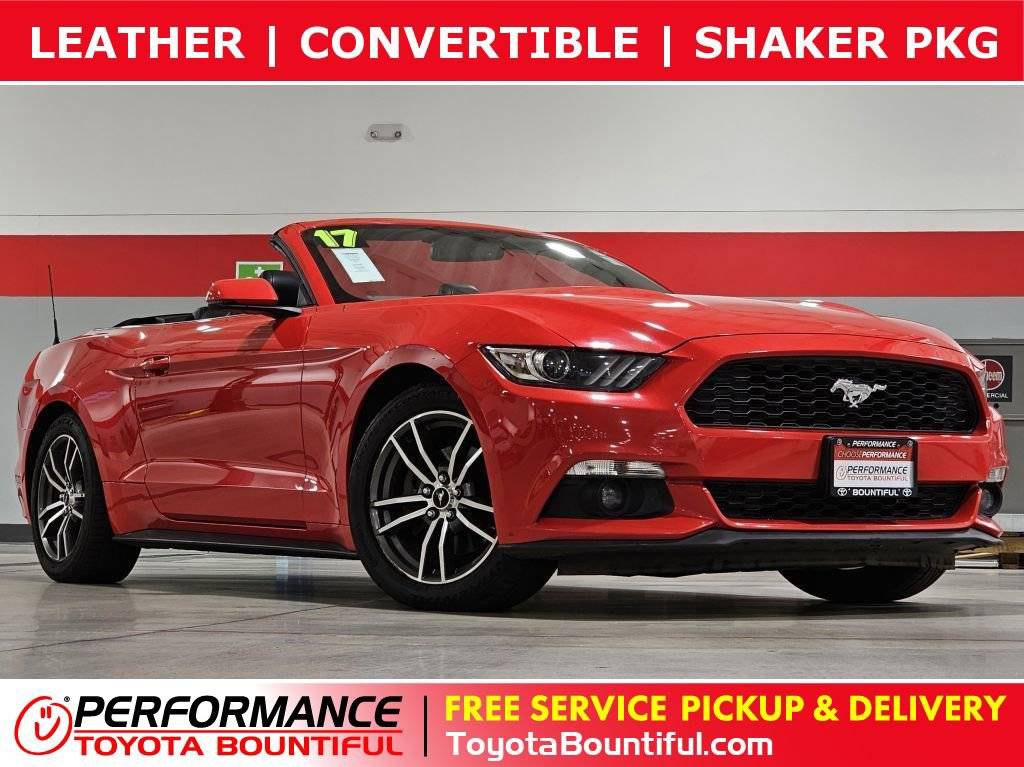 2017 Ford Mustang EcoBoost Premium — Convertible — 65,196 mi — Bountiful, UT