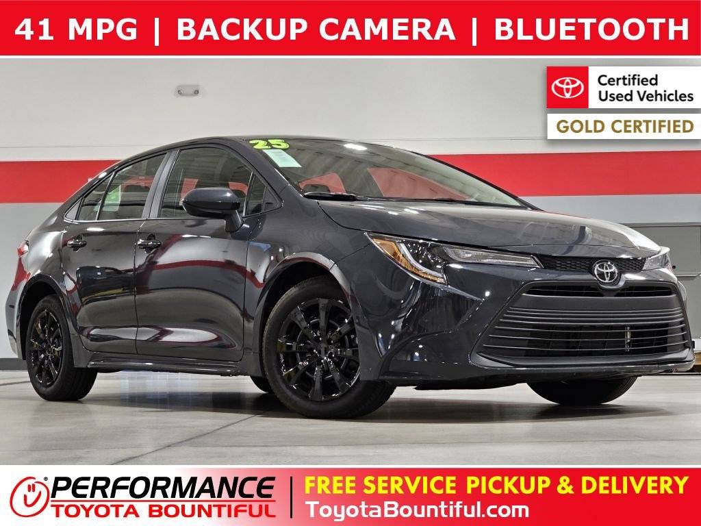 2025 Toyota Corolla LE — Sedan — 9,321 mi — Bountiful, UT