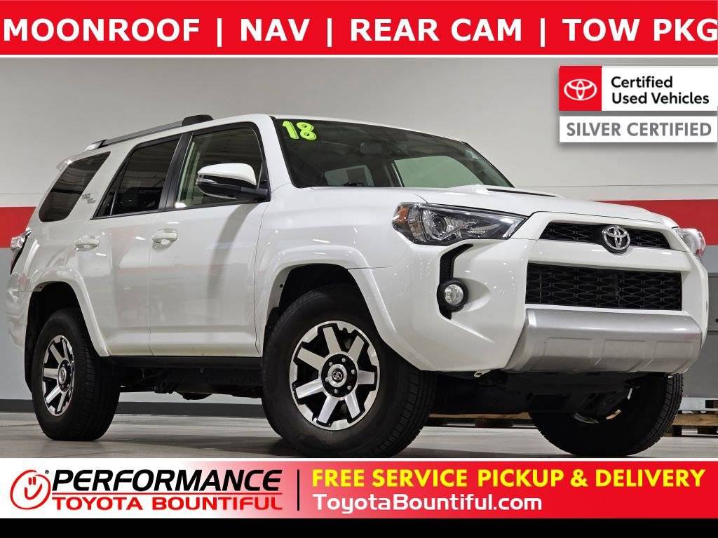2018 Toyota 4Runner TRD Off Road Premium — SUV — 79,049 mi — Bountiful, UT