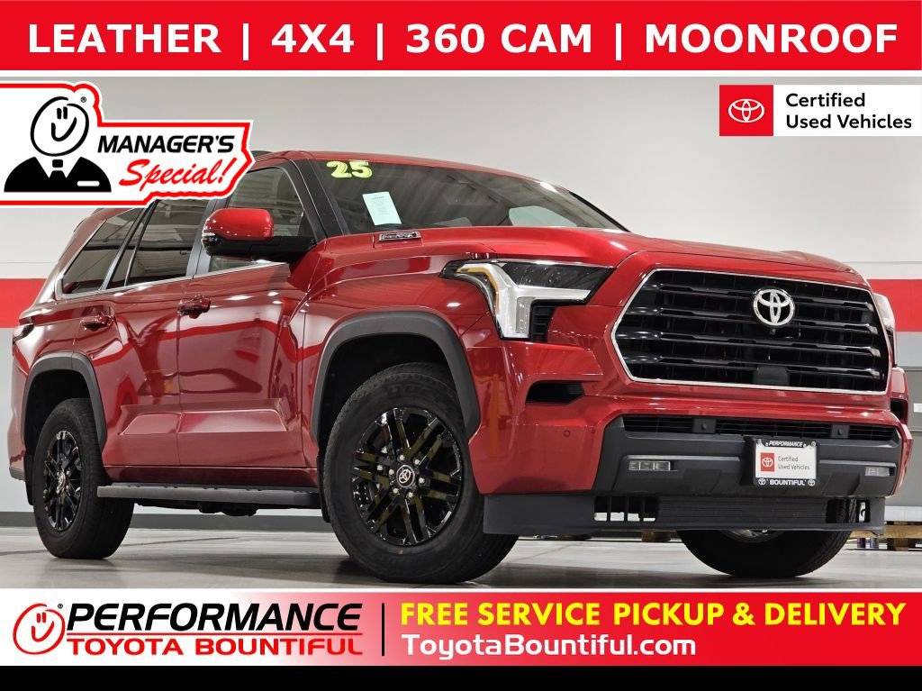 2025 Toyota Sequoia SR5 — SUV — 1,358 mi — Bountiful, UT