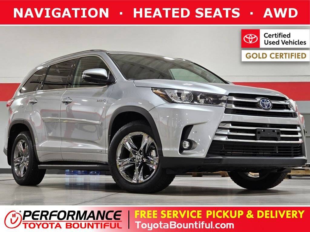 2019 Toyota Highlander Hybrid Limited Platinum — SUV — 34,419 mi — Bountiful, UT