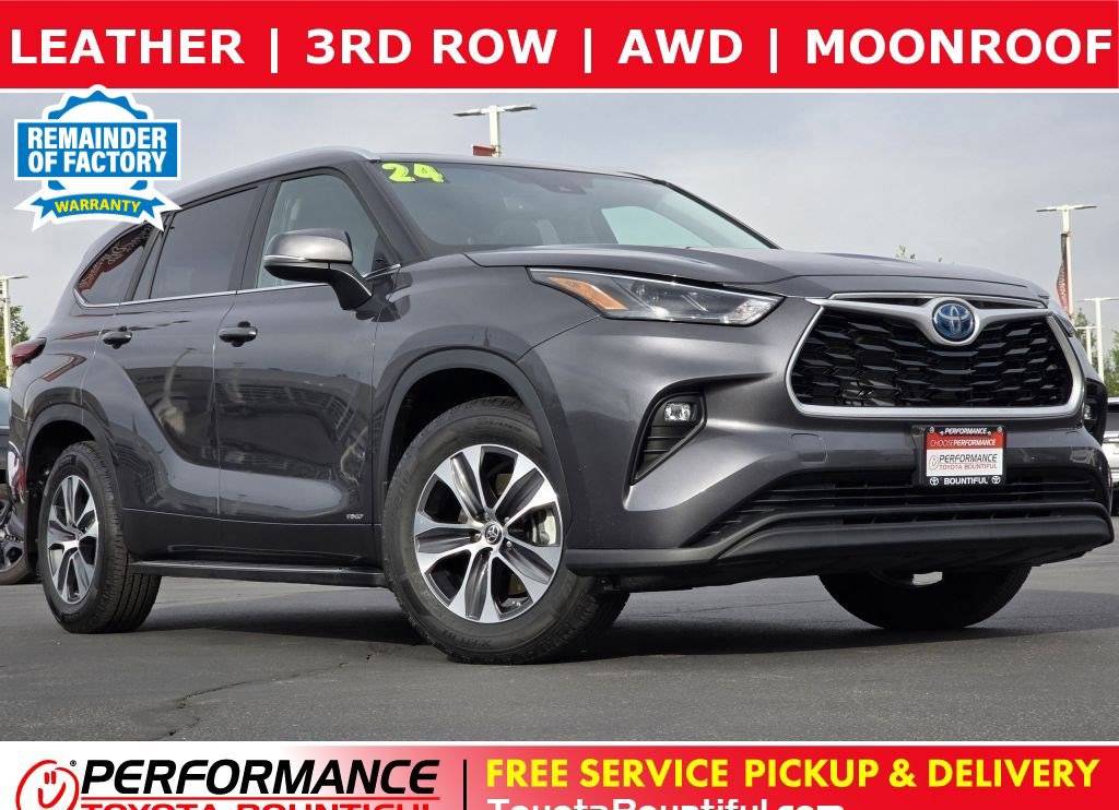 2024 Toyota Highlander Hybrid XLE — SUV — 12,735 mi — Bountiful, UT