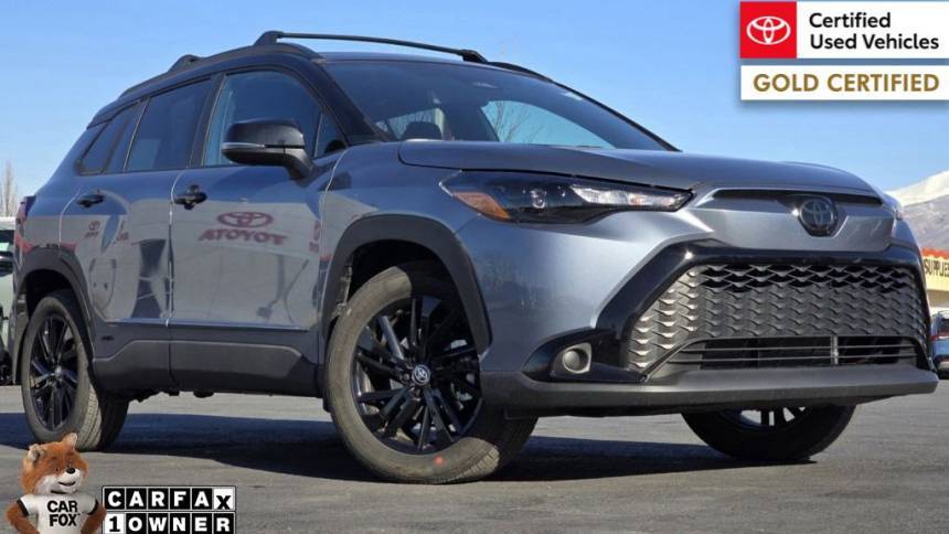 2024 Toyota Corolla Cross Hybrid Nightshade Edition — SUV — 2,172 mi — Bountiful, UT