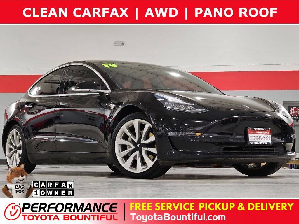 2019 Tesla Model 3 Long Range — Sedan — 51,972 mi — Bountiful, UT