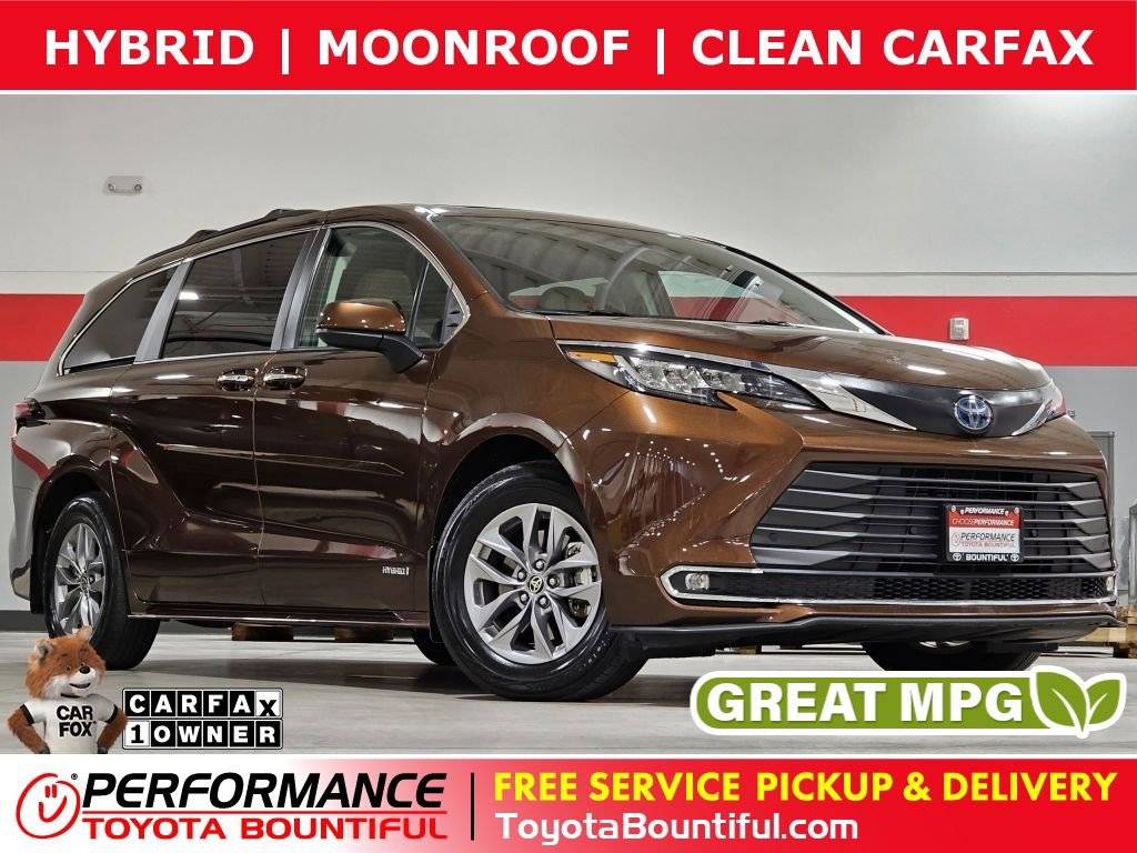 2021 Toyota Sienna XLE — Minivan — 22,019 mi — Bountiful, UT