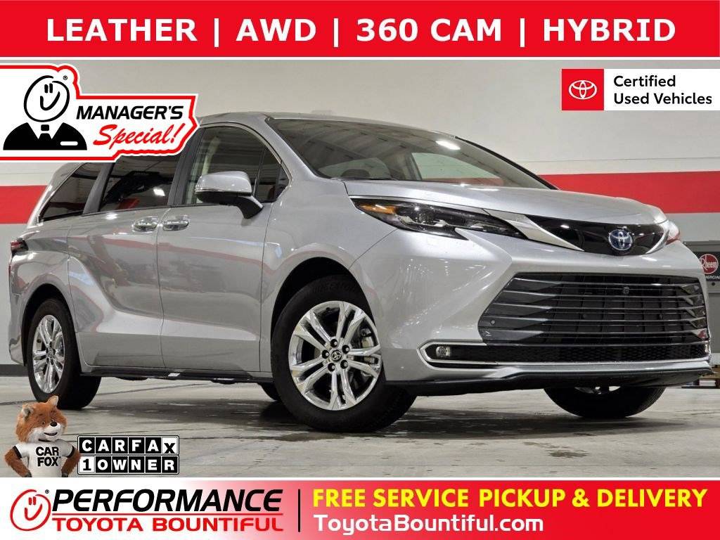 2024 Toyota Sienna Platinum — Minivan — 2,284 mi — Bountiful, UT