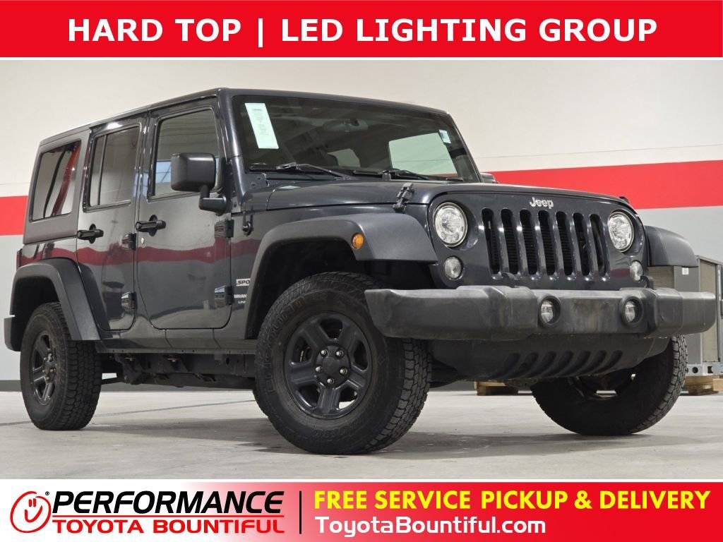 2018 Jeep Wrangler Sport — SUV — 79,627 mi — Bountiful, UT