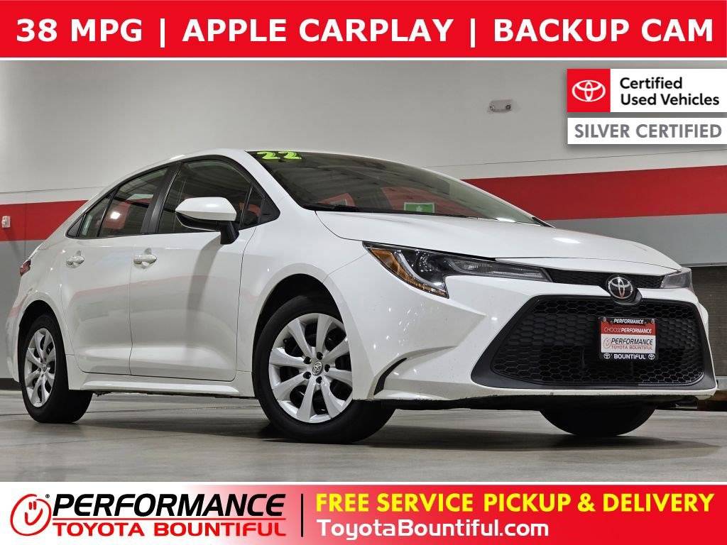 2022 Toyota Corolla LE — Sedan — 60,332 mi — Bountiful, UT
