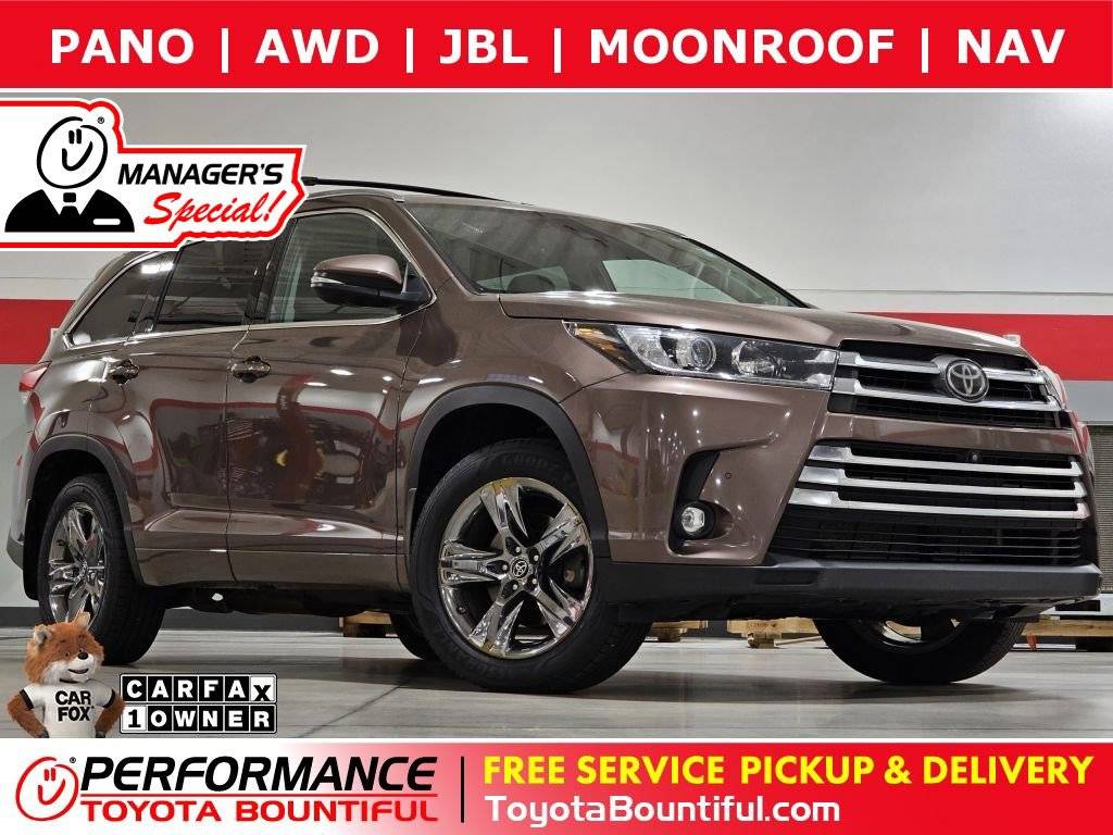 2019 Toyota Highlander Limited — SUV — 81,079 mi — Bountiful, UT
