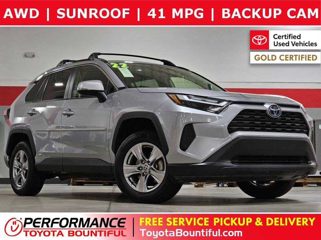 2022 Toyota RAV4 Hybrid XLE — SUV — 52,958 mi — Bountiful, UT