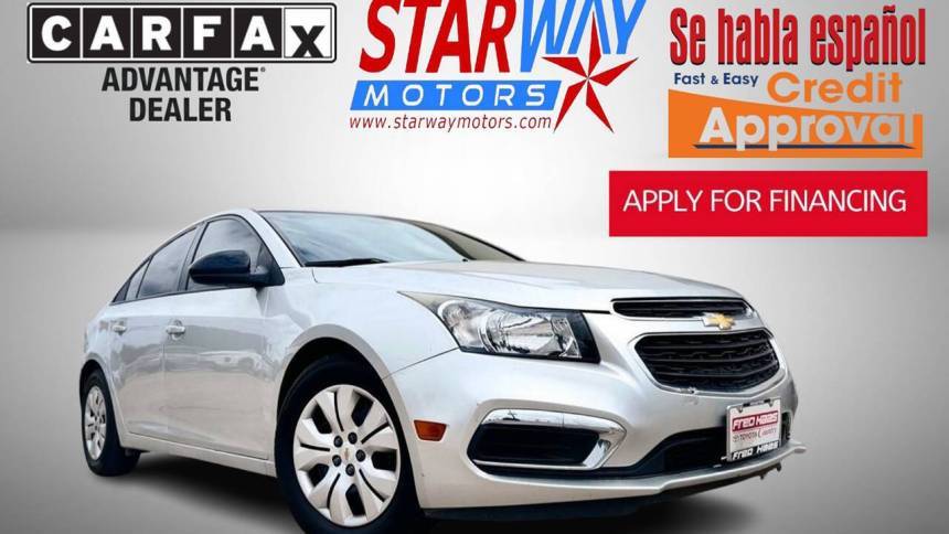 2015 Chevrolet Cruze LS — Sedan — 80,079 mi — Houston, TX