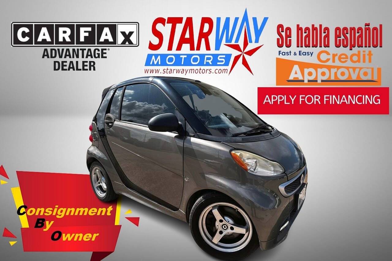 2013 smart fortwo Passion — Convertible — 76,297 mi — Houston, TX