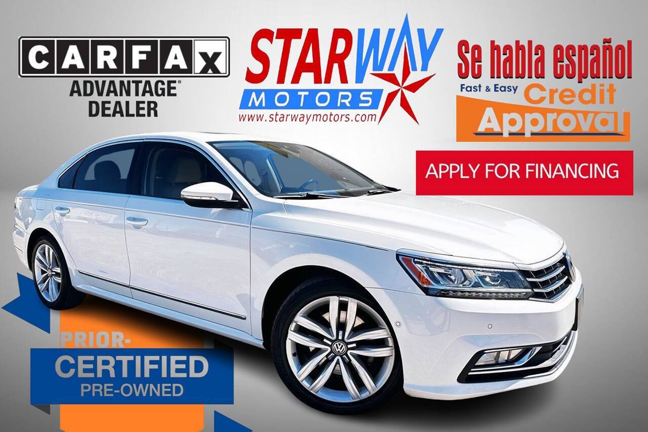 2017 Volkswagen Passat 1.8T SEL Premium — Sedan — 87,215 mi — Houston, TX