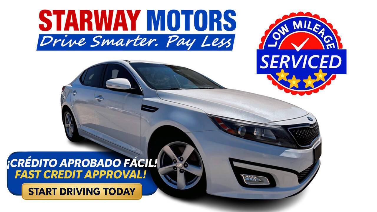 2014 Kia Optima LX — Sedan — 112,722 mi — Houston, TX