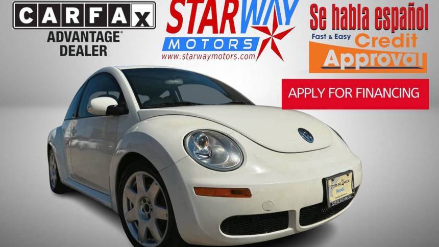2008 Volkswagen New Beetle Triple White — Hatchback — 114,834 mi — Houston, TX