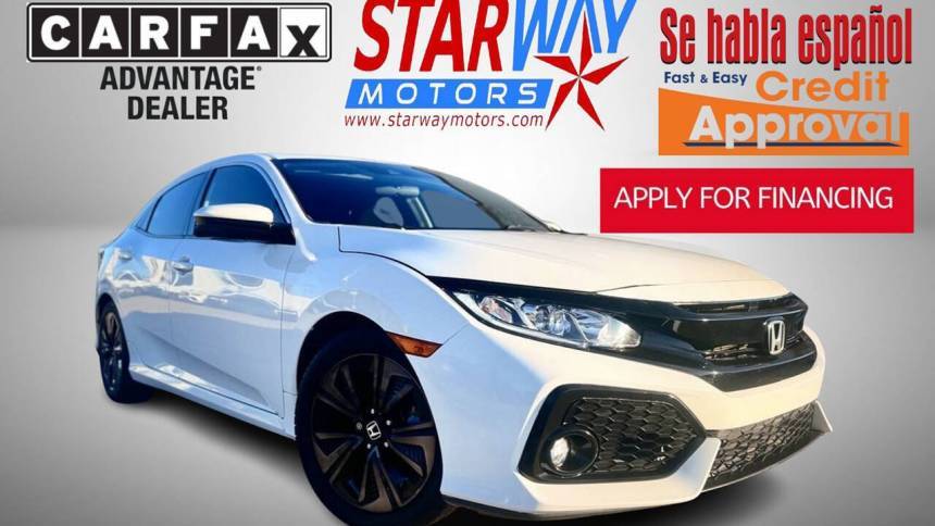 2019 Honda Civic EX — Hatchback — 65,890 mi — Houston, TX