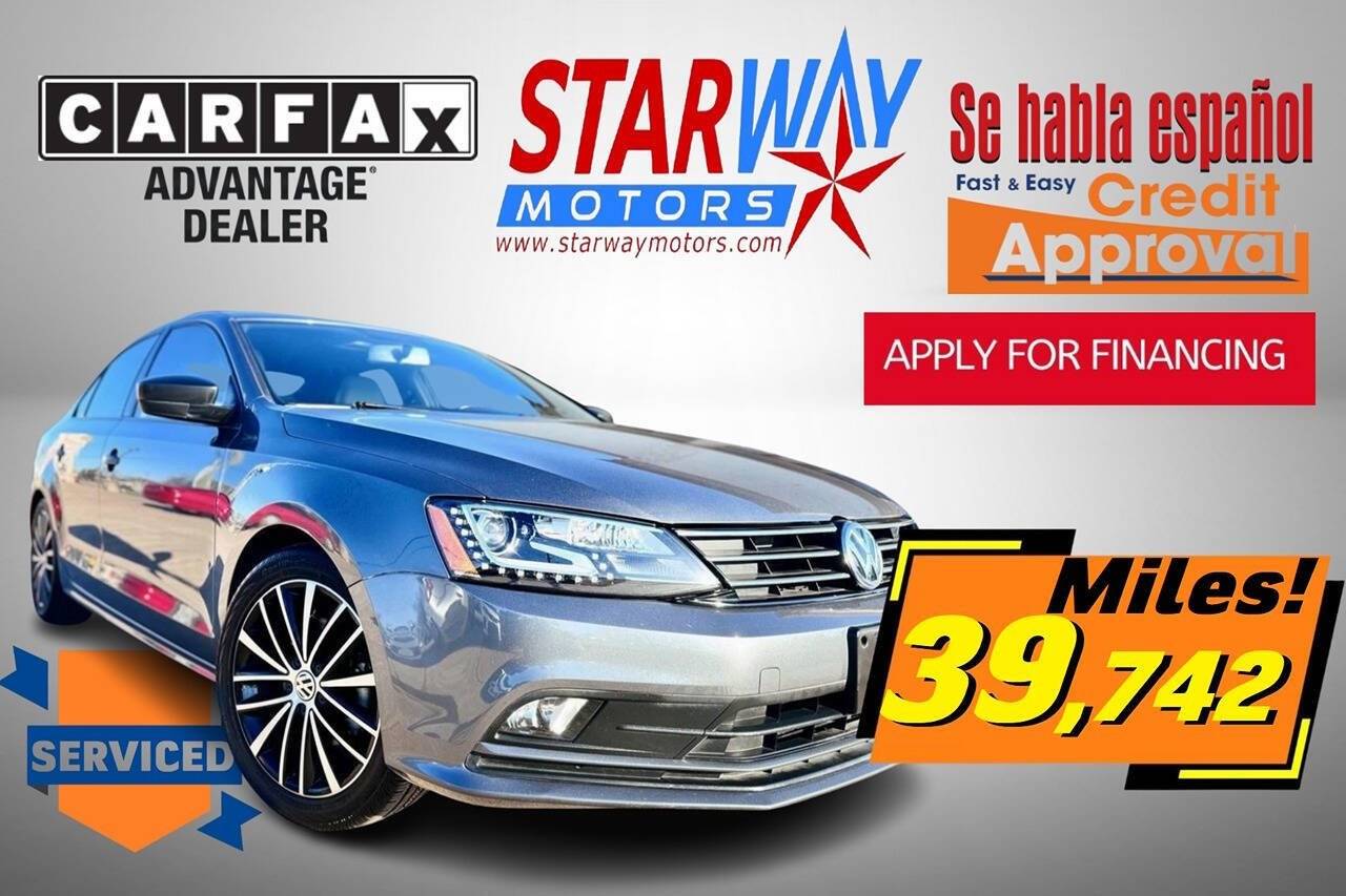 2016 Volkswagen Jetta 1.8T Sport — Sedan — 39,742 mi — Houston, TX