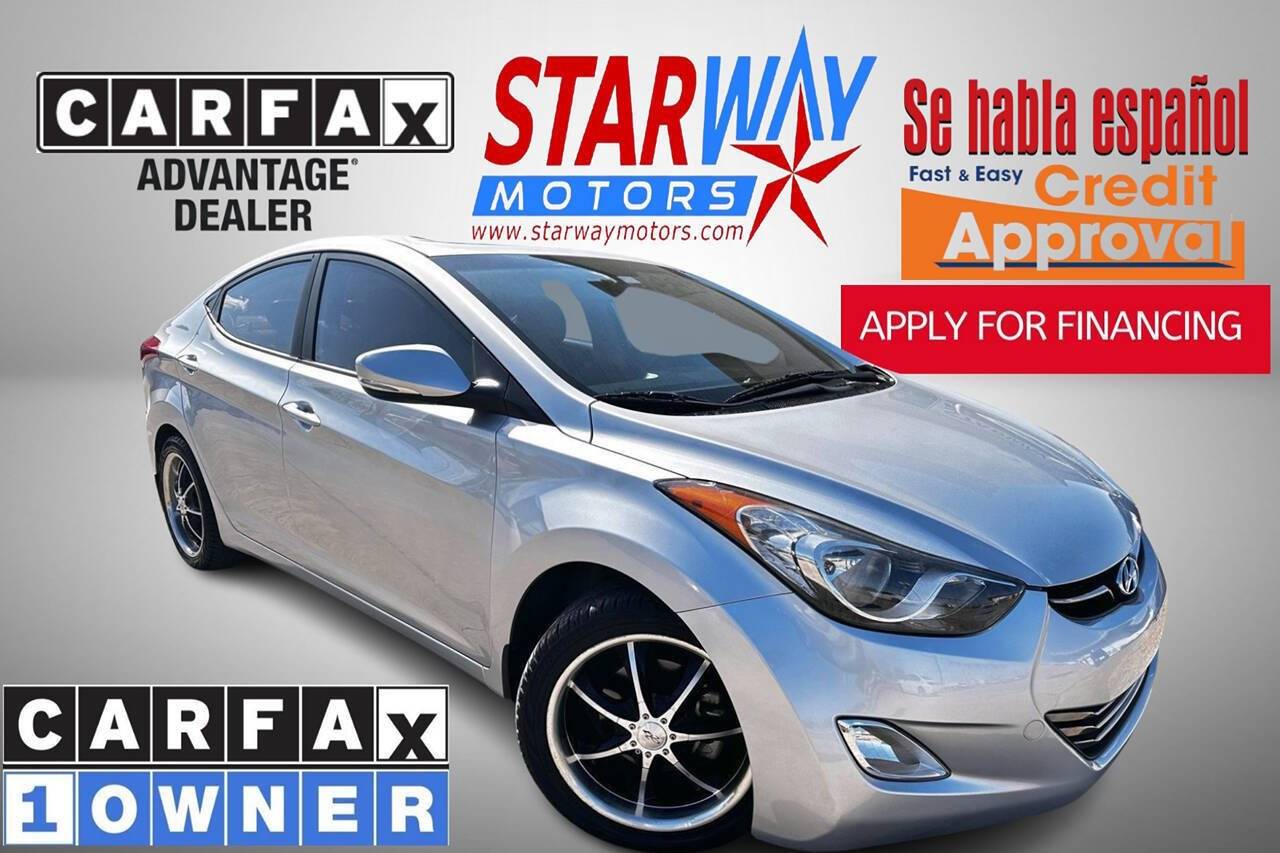 2013 Hyundai Elantra Limited — Sedan — 73,459 mi — Houston, TX