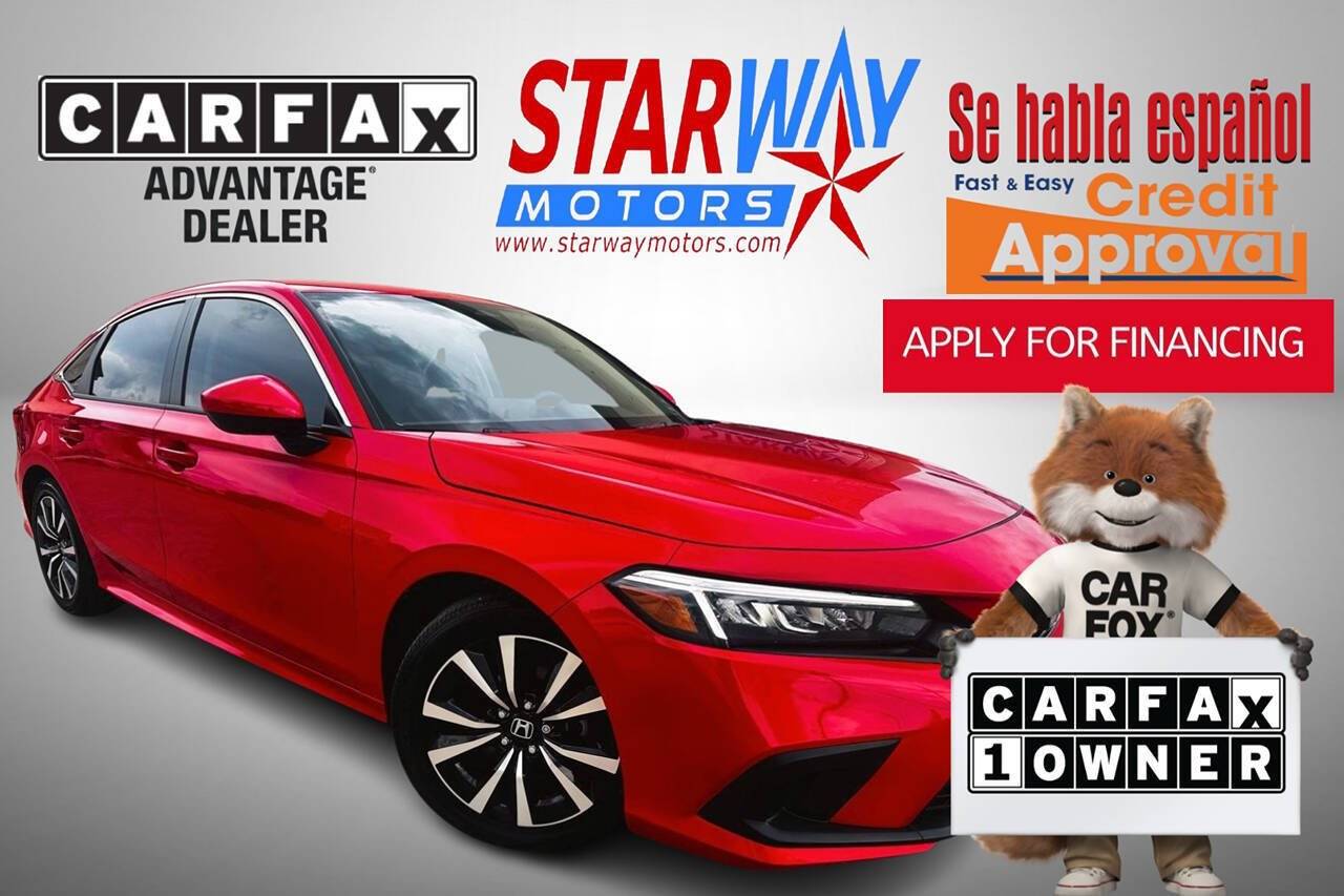 2024 Honda Civic EX — Sedan — 7,414 mi — Houston, TX