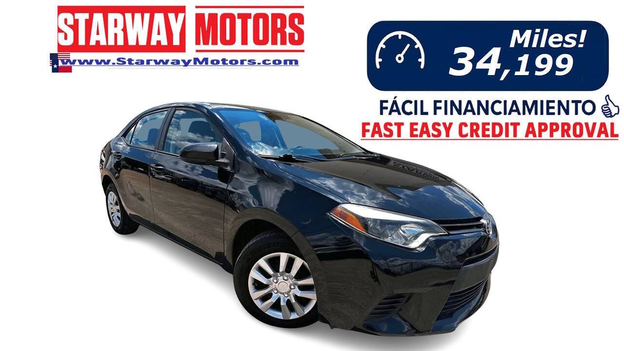 2016 Toyota Corolla L — Sedan — 34,199 mi — Houston, TX