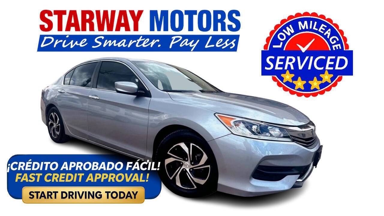 2017 Honda Accord LX — Sedan — 47,752 mi — Houston, TX