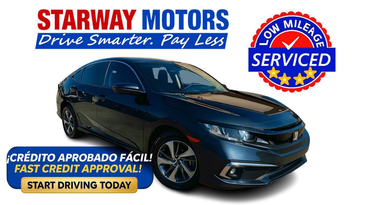 2020 Honda Civic LX — Sedan — 41,726 mi — Houston, TX