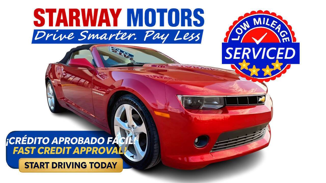 2015 Chevrolet Camaro 2LT — Convertible — 66,731 mi — Houston, TX