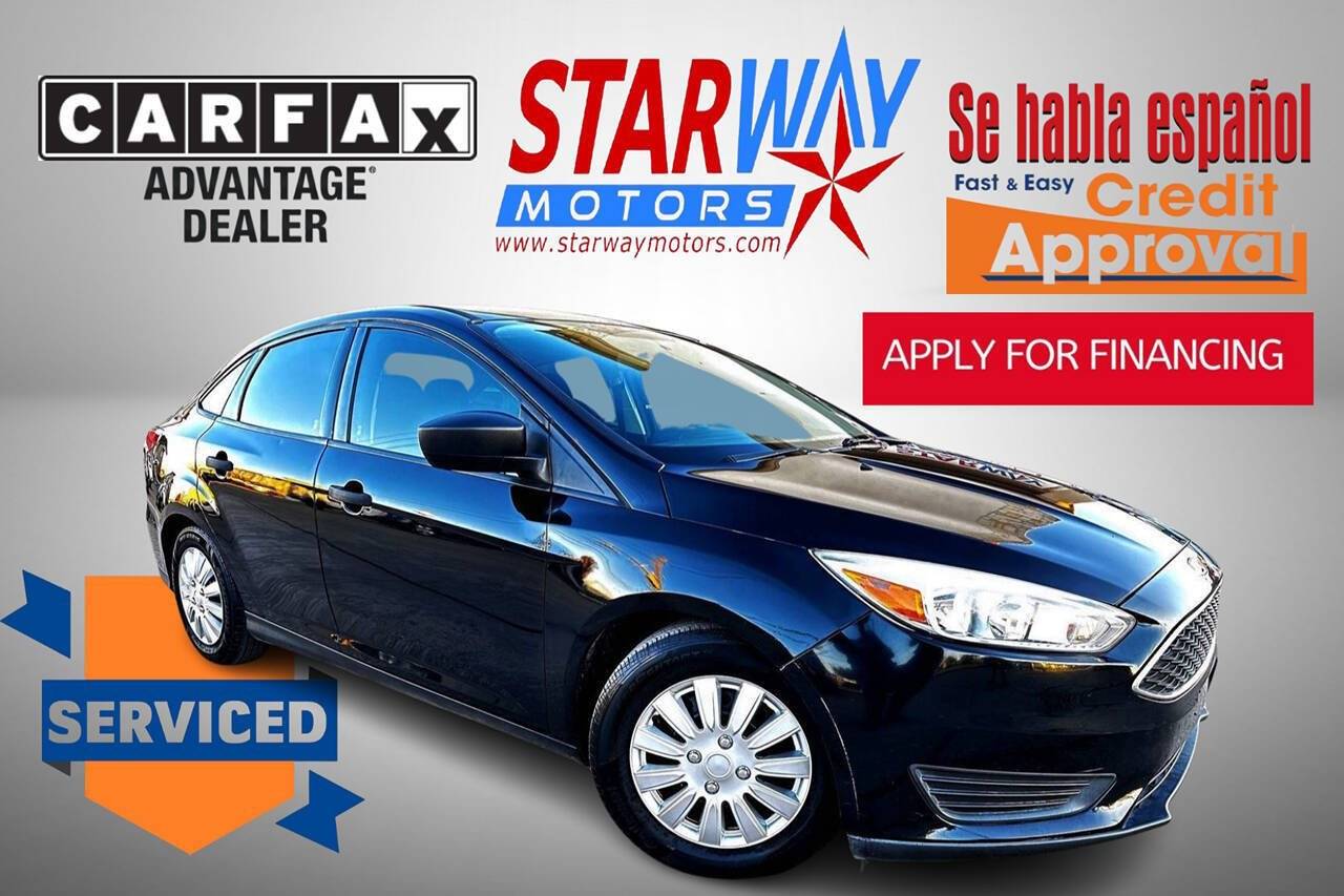 2016 Ford Focus S — Sedan — 75,335 mi — Houston, TX