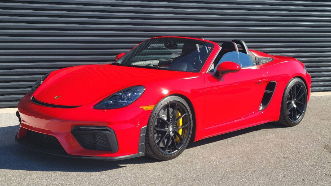 2021 Porsche 718 Boxster Spyder — Convertible — 2,200 mi — Clearwater, FL
