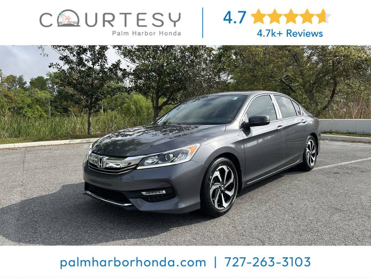 2016 Honda Accord EX — Sedan — 53,024 mi — Palm Harbor, FL