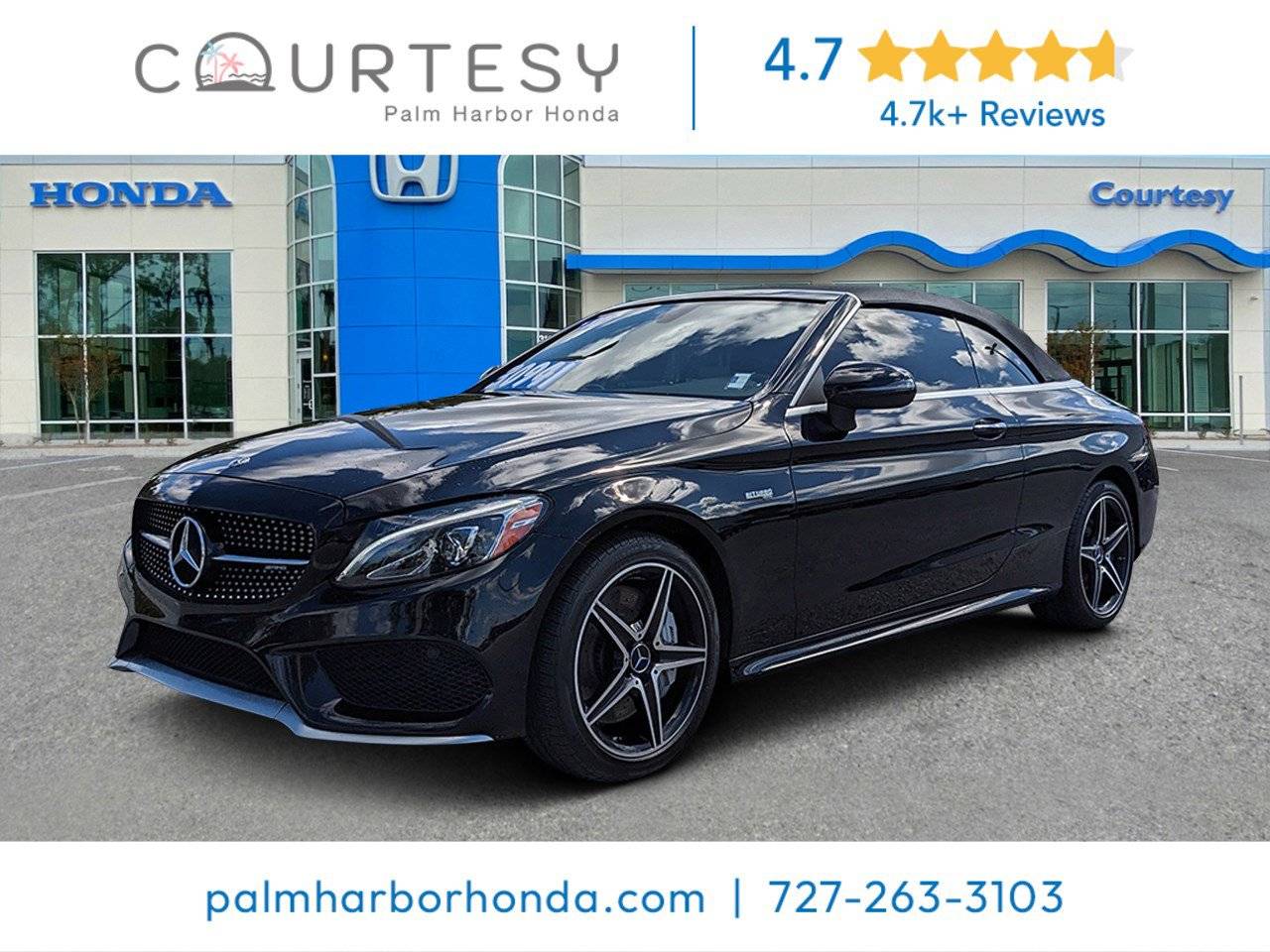 2018 Mercedes-Benz C-Class C 43 AMG — Convertible — 46,992 mi — Palm Harbor, FL