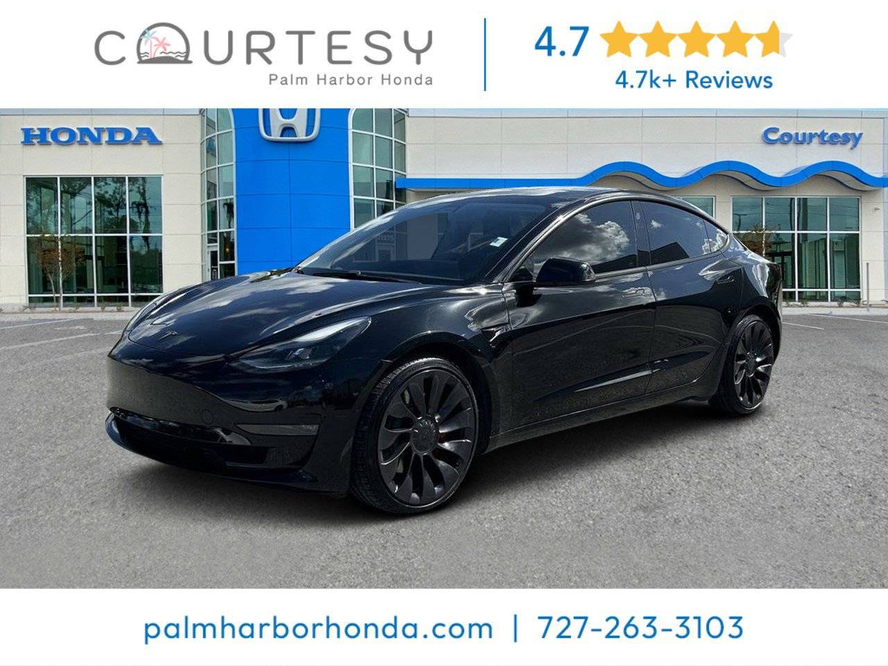 2021 Tesla Model 3 Performance — Sedan — 49,984 mi — Palm Harbor, FL