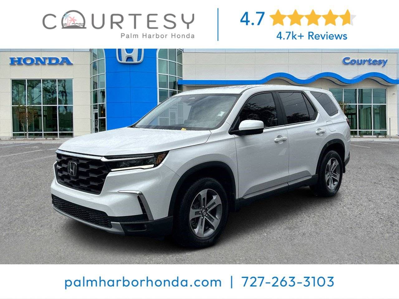 2024 Honda Pilot EX-L 8 Passenger — SUV — 17,218 mi — Palm Harbor, FL