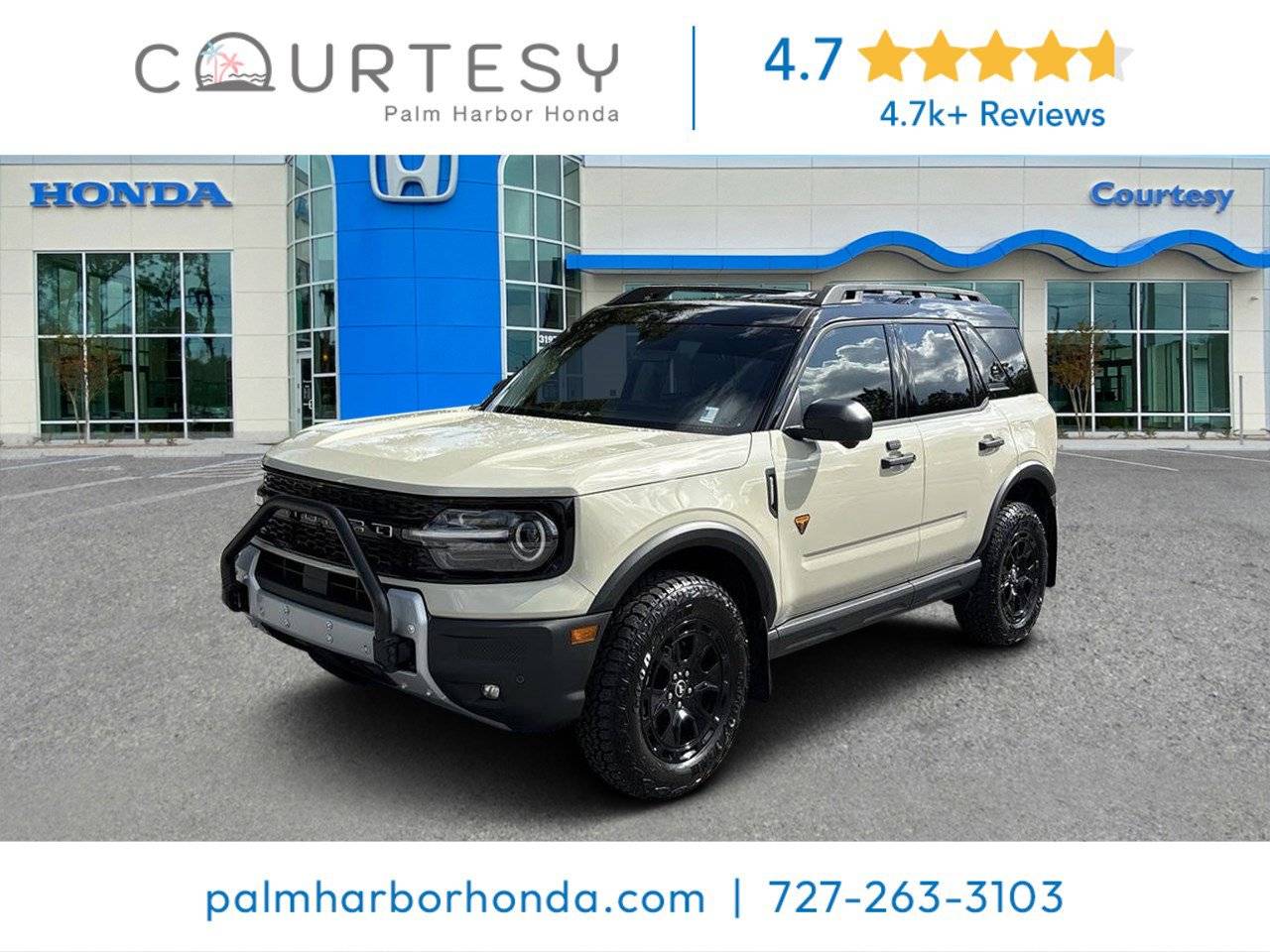 2025 Ford Bronco Sport Badlands — SUV — 1,925 mi — Palm Harbor, FL