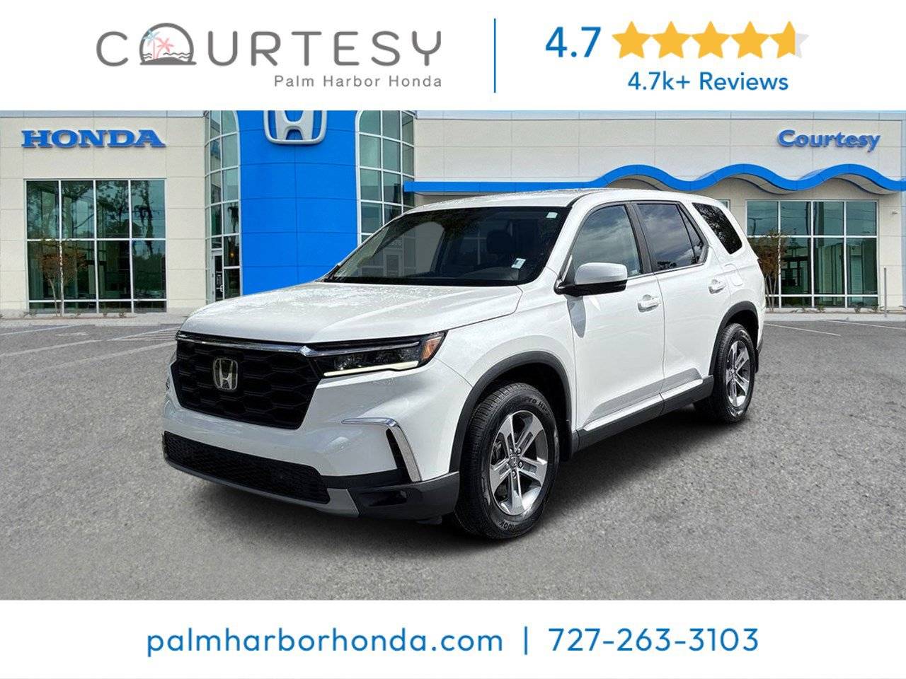 2023 Honda Pilot EX-L 8 Passenger — SUV — 45,388 mi — Palm Harbor, FL