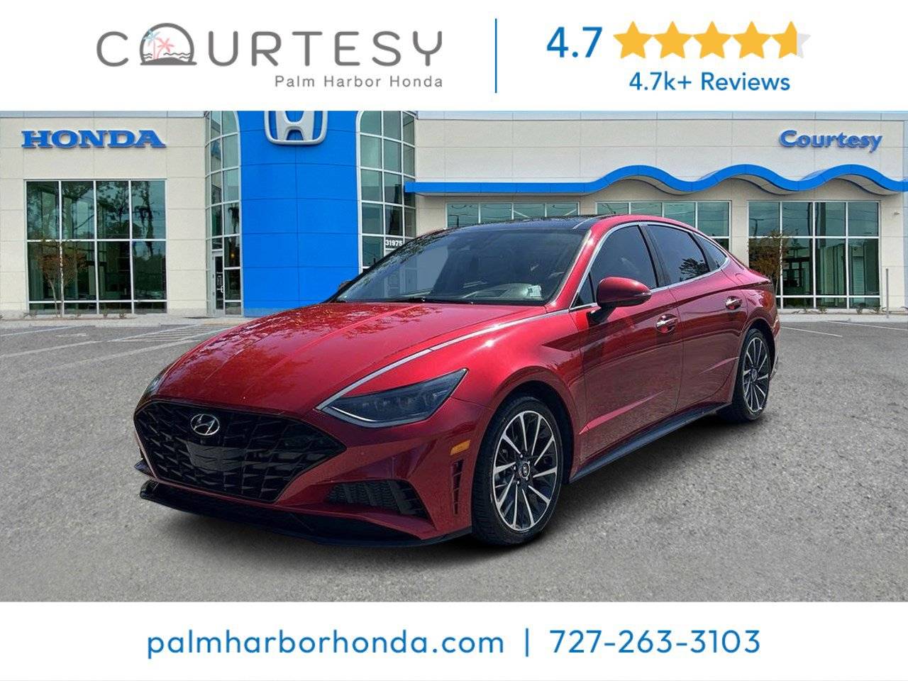 2021 Hyundai Sonata Limited — Sedan — 44,771 mi — Palm Harbor, FL