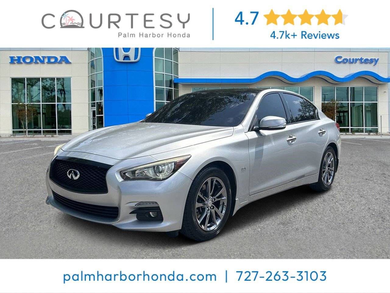 2017 INFINITI Q50 3.0t Signature Ed. — Sedan — 76,194 mi — Palm Harbor, FL