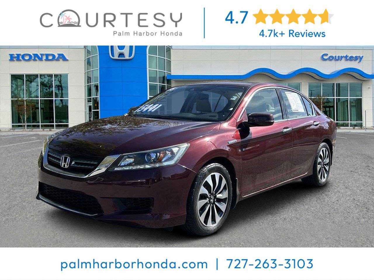 2015 Honda Accord Hybrid EX-L — Sedan — 91,616 mi — Palm Harbor, FL