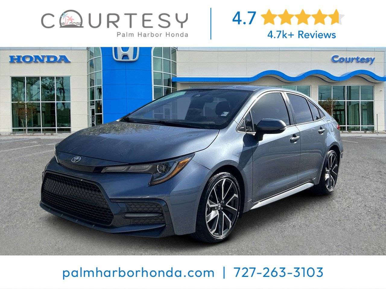 2022 Toyota Corolla SE — Sedan — 39,512 mi — Palm Harbor, FL