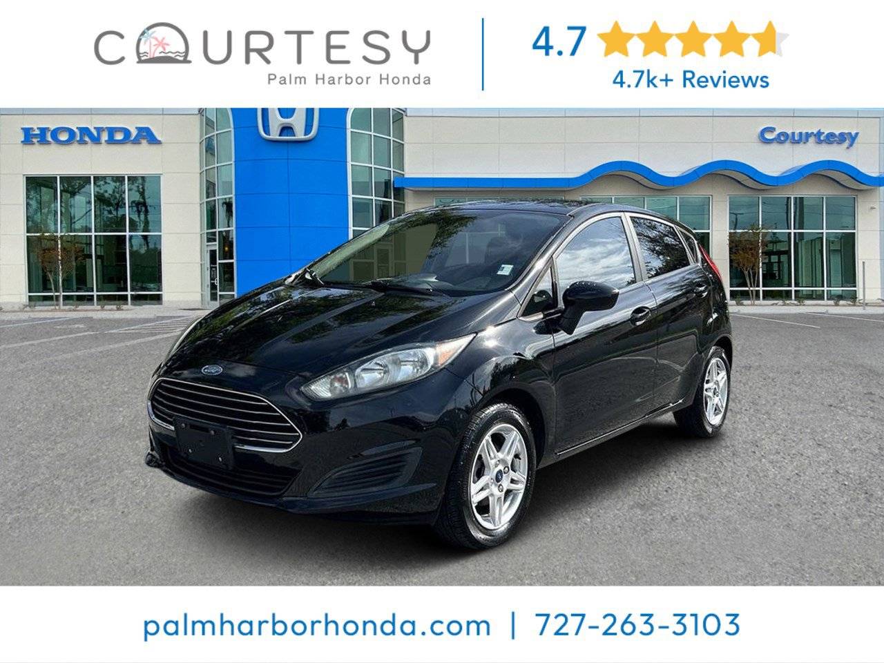 2018 Ford Fiesta SE — Hatchback — 52,573 mi — Palm Harbor, FL