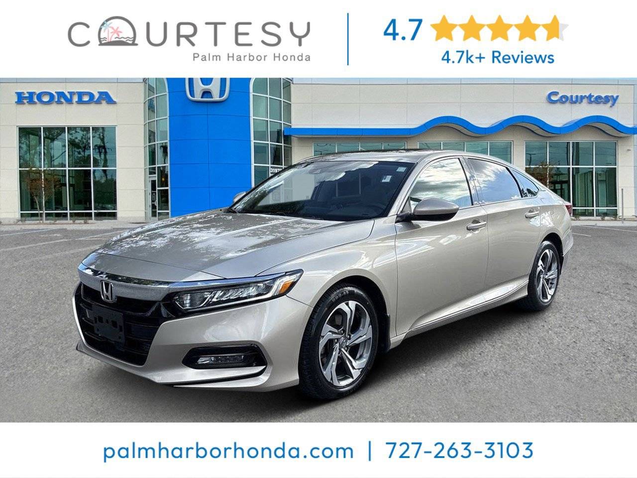 2020 Honda Accord EX — Sedan — 34,209 mi — Palm Harbor, FL