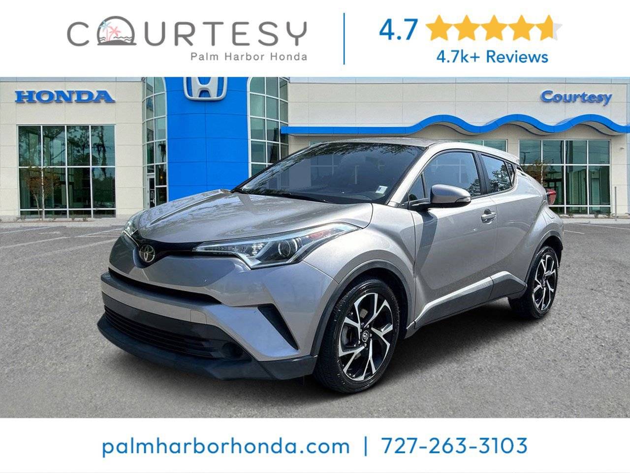 2018 Toyota C-HR XLE — SUV — 72,327 mi — Palm Harbor, FL