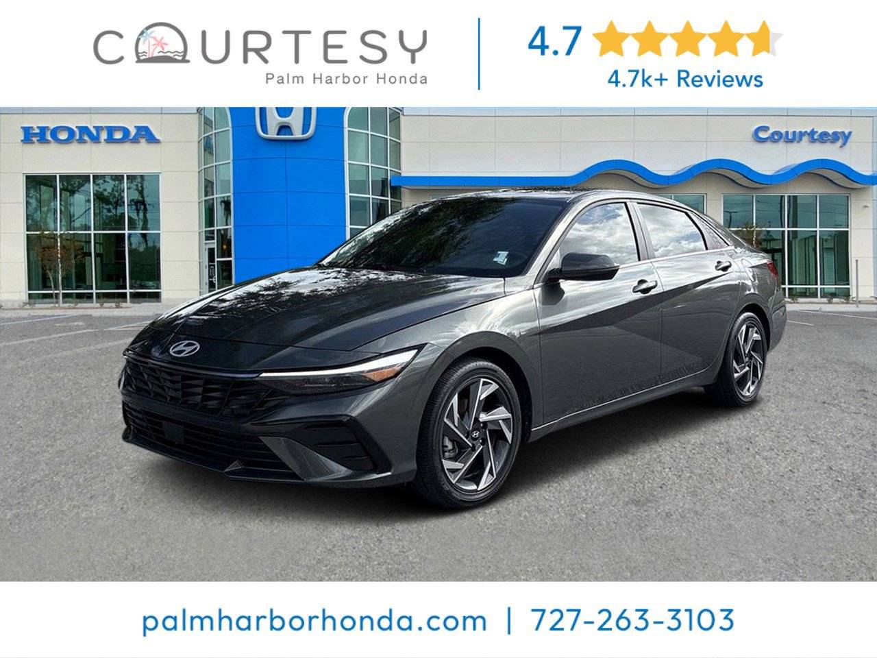 2024 Hyundai Elantra Hybrid Limited — Sedan — 17,469 mi — Palm Harbor, FL