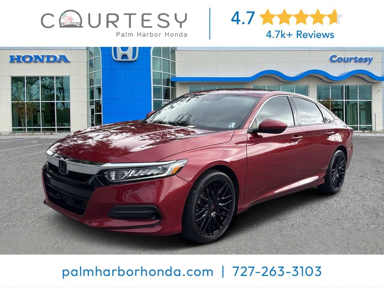 2018 Honda Accord LX — Sedan — 83,557 mi — Palm Harbor, FL