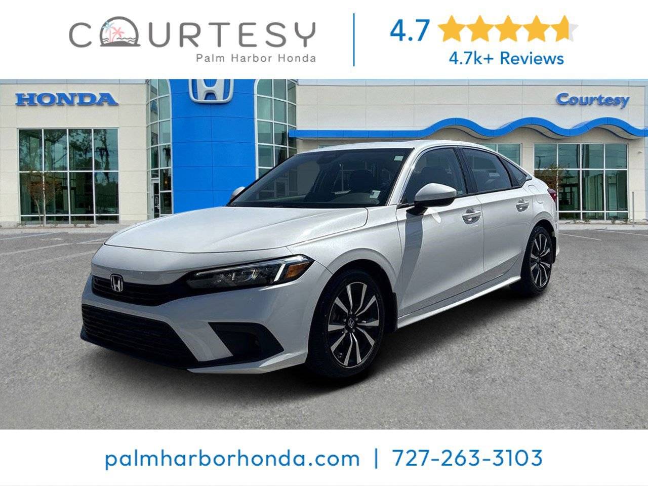 2024 Honda Civic EX — Sedan — 6,408 mi — Palm Harbor, FL