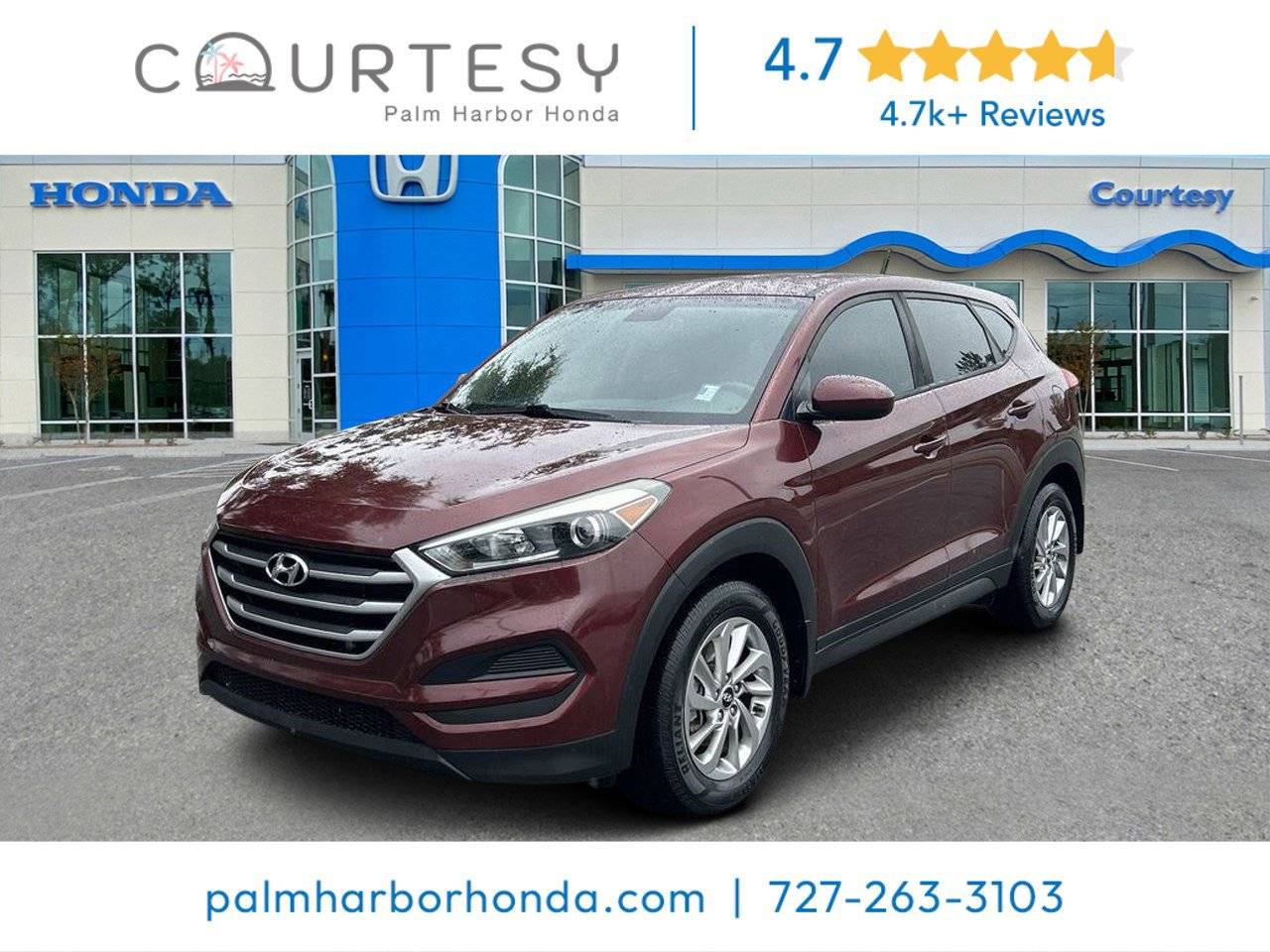 2017 Hyundai Tucson SE — SUV — 83,743 mi — Palm Harbor, FL
